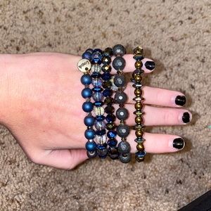 Erimish bracelet stack!